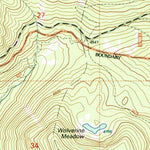 United States Geological Survey French Mountain, OR (1997, 24000-Scale) digital map
