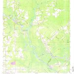 United States Geological Survey French Settlement, LA (1963, 24000-Scale) digital map