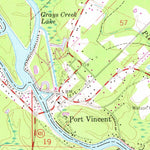 United States Geological Survey French Settlement, LA (1963, 24000-Scale) digital map