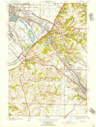 United States Geological Survey French Village, IL (1931, 24000-Scale) digital map