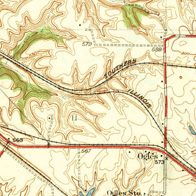 United States Geological Survey French Village, IL (1935, 24000-Scale) digital map