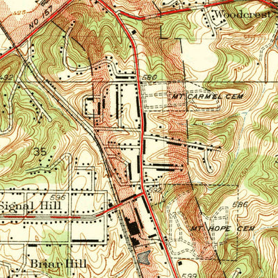United States Geological Survey French Village, IL (1935, 24000-Scale) digital map