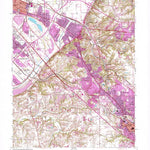 United States Geological Survey French Village, IL (1954, 24000-Scale) digital map