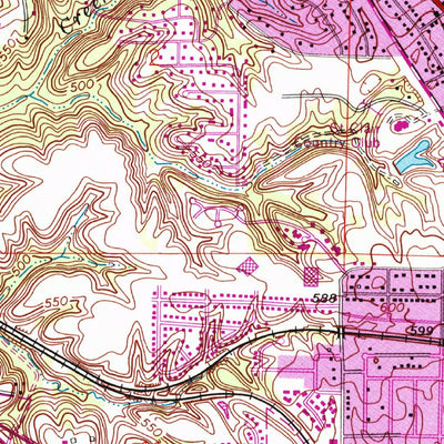 United States Geological Survey French Village, IL (1954, 24000-Scale) digital map