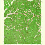 United States Geological Survey Frenchburg, KY (1952, 24000-Scale) digital map