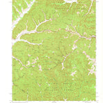 United States Geological Survey Frenchburg, KY (1977, 24000-Scale) digital map