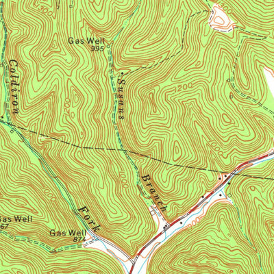 United States Geological Survey Frenchburg, KY (1977, 24000-Scale) digital map