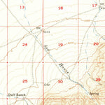 United States Geological Survey Frenchie Creek, NV (1957, 62500-Scale) digital map