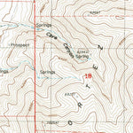 United States Geological Survey Frenchie Flat, NV (1985, 24000-Scale) digital map