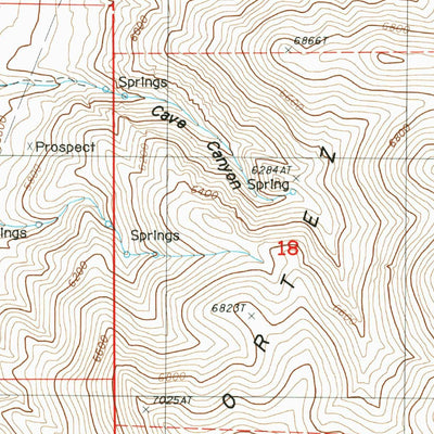 United States Geological Survey Frenchie Flat, NV (1985, 24000-Scale) digital map