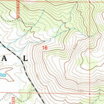 United States Geological Survey Frenchman Lake, CA (1994, 24000-Scale) digital map