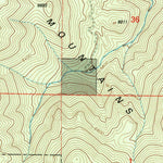 United States Geological Survey Frenchman Lake, CA (1994, 24000-Scale) digital map