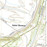 United States Geological Survey Frenchmans Bayou, AR (2020, 24000-Scale) digital map