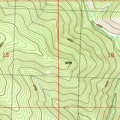 United States Geological Survey Frenchtown, MT (1984, 24000-Scale) digital map