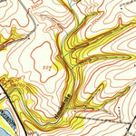 United States Geological Survey Frenchtown, NJ-PA (1953, 24000-Scale) digital map
