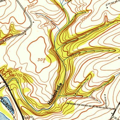 United States Geological Survey Frenchtown, NJ-PA (1953, 24000-Scale) digital map