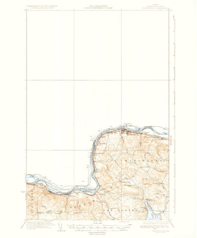 United States Geological Survey Frenchville, ME (1935, 62500-Scale) digital map