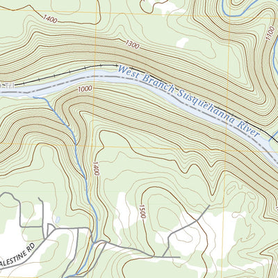 United States Geological Survey Frenchville, PA (2023, 24000-Scale) digital map