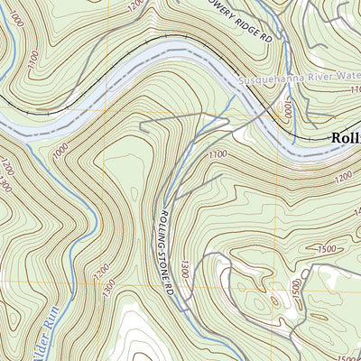 United States Geological Survey Frenchville, PA (2023, 24000-Scale) digital map