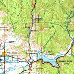 United States Geological Survey Fresno, CA (1962, 250000-Scale) digital map