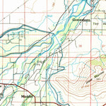 United States Geological Survey Fresno, CA (1982, 100000-Scale) digital map