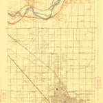 United States Geological Survey Fresno North, CA (1923, 31680-Scale) digital map