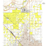 United States Geological Survey Fresno North, CA (1946, 24000-Scale) digital map