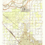 United States Geological Survey Fresno North, CA (1947, 24000-Scale) digital map