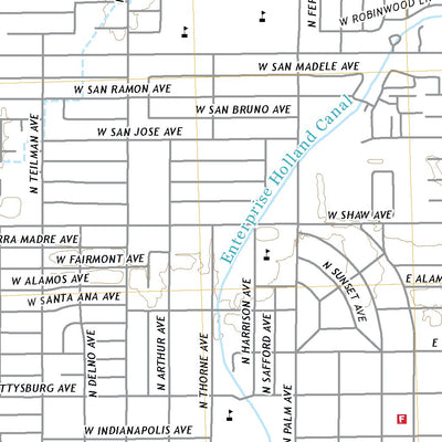 United States Geological Survey Fresno North, CA (2021, 24000-Scale) digital map