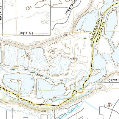 United States Geological Survey Fresno North, CA (2021, 24000-Scale) digital map