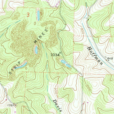 United States Geological Survey Fresno, OH (1961, 24000-Scale) digital map