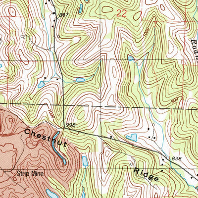United States Geological Survey Fresno, OH (1994, 24000-Scale) digital map