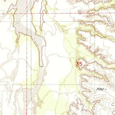 United States Geological Survey Fresno Wash, AZ (1979, 24000-Scale) digital map