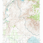 United States Geological Survey Friant, CA (1964, 24000-Scale) digital map
