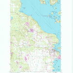 United States Geological Survey Friday Harbor, WA (1954, 24000-Scale) digital map