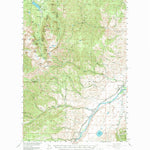 United States Geological Survey Fridley Peak, MT (1955, 62500-Scale) digital map
