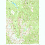 United States Geological Survey Fridley Peak, MT (1988, 24000-Scale) digital map