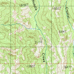 United States Geological Survey Fridley Peak, MT (1988, 24000-Scale) digital map