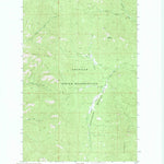 United States Geological Survey Friedlander Meadows, WA (1989, 24000-Scale) digital map