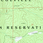 United States Geological Survey Friedlander Meadows, WA (1989, 24000-Scale) digital map