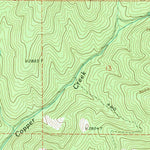 United States Geological Survey Friedlander Meadows, WA (1989, 24000-Scale) digital map