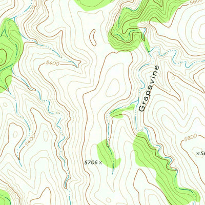 United States Geological Survey Friend Mountain, TX (1978, 24000-Scale) digital map