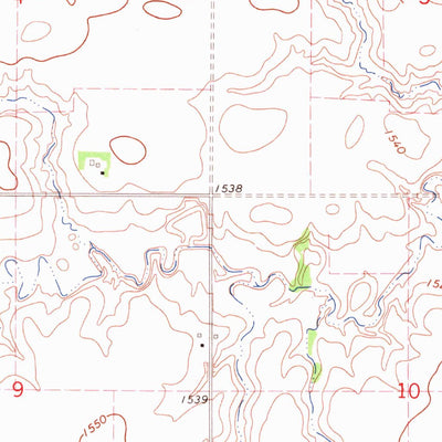 United States Geological Survey Friend, NE (1966, 24000-Scale) digital map