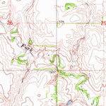 United States Geological Survey Friend, NE (1966, 24000-Scale) digital map