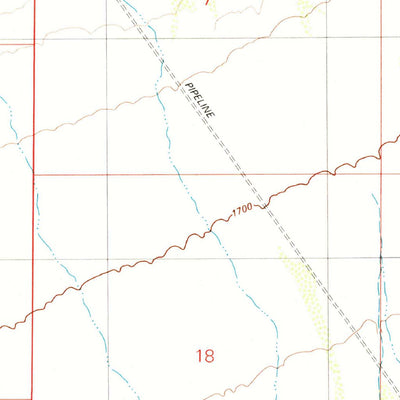 United States Geological Survey Friendly Corners, AZ (1981, 24000-Scale) digital map