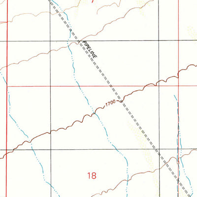 United States Geological Survey Friendly Corners, AZ (1996, 24000-Scale) digital map