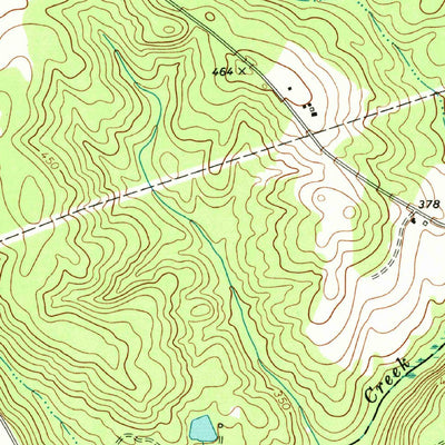 United States Geological Survey Friendship, GA (1972, 24000-Scale) digital map