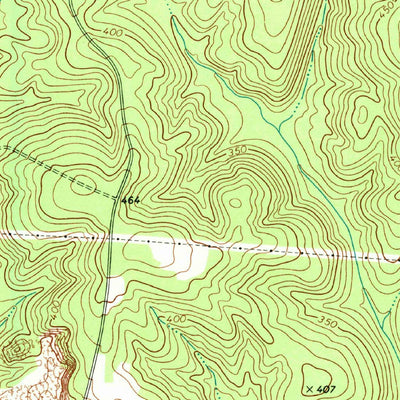 United States Geological Survey Friendship, GA (1972, 24000-Scale) digital map