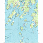 United States Geological Survey Friendship, ME (1955, 24000-Scale) digital map