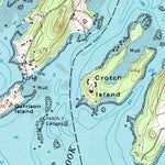 United States Geological Survey Friendship, ME (1955, 24000-Scale) digital map